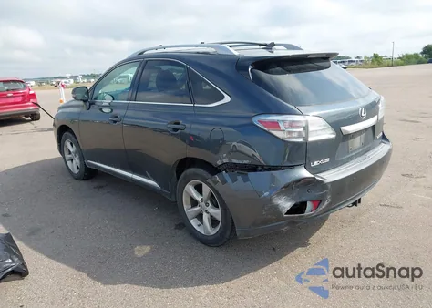 2010 Lexus Rx 350 z USA, uszkodzony, nr VIN 2T2BK1BA9AC026307